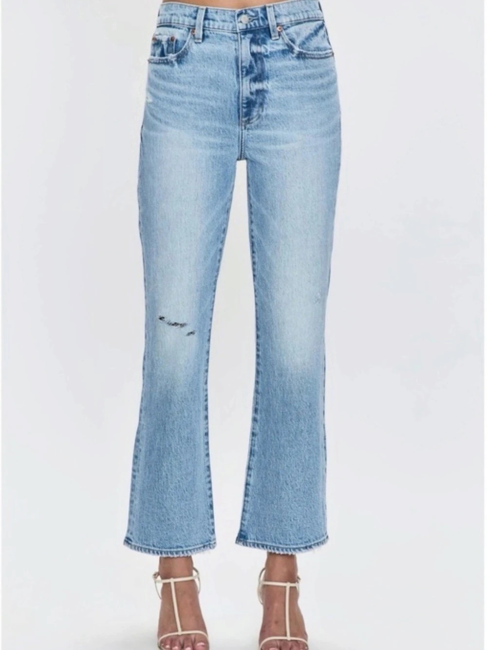 Pistola Ally High Rise Vintage Ankle Boot Jeans